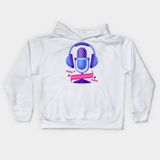 #podcasteditor Kids Hoodie